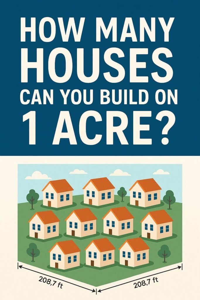 how many houses can you build on 1 acre (2)