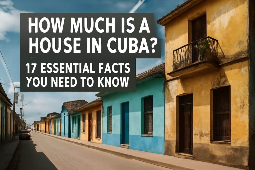 how much is a house in cuba