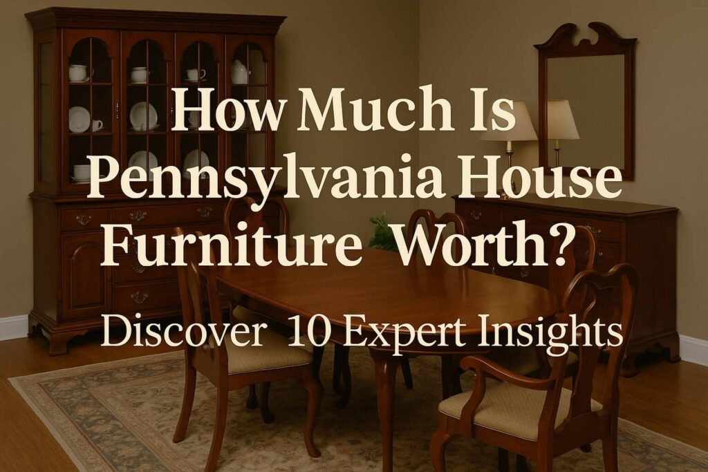 how much is pennsylvania house furniture worth
