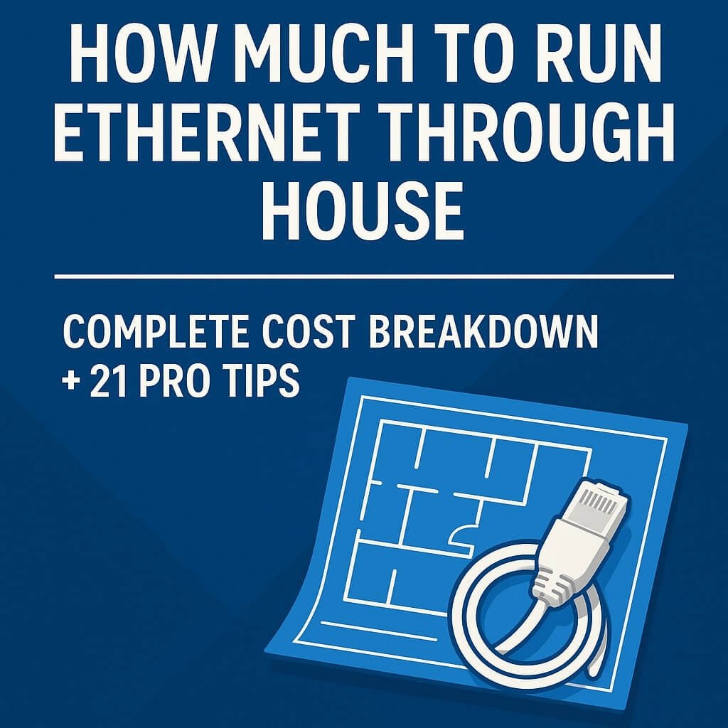 how much to run ethernet through house
