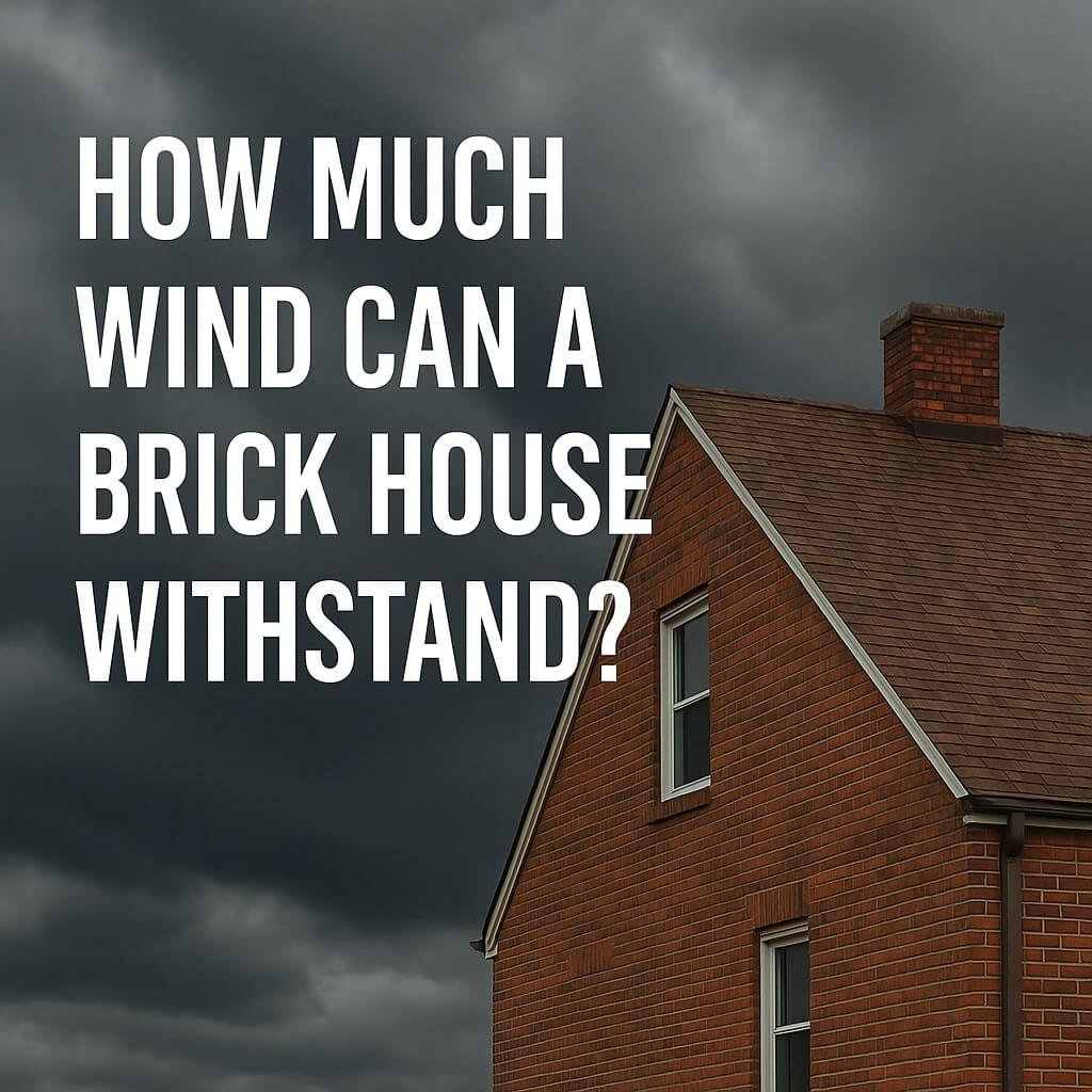 how much wind can a brick house withstand