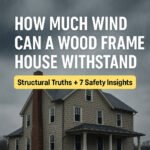 how much wind can a wood frame house withstand