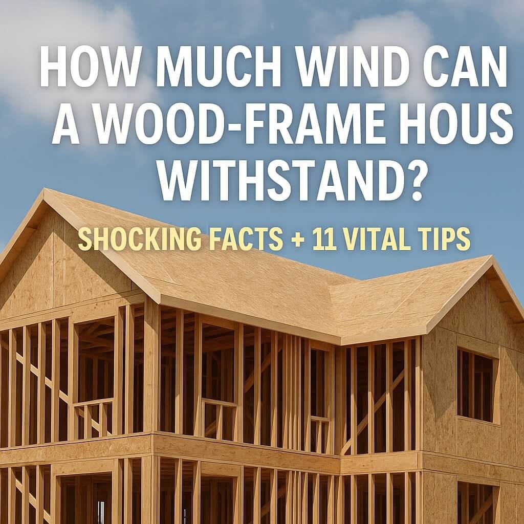 how much wind can a wood-frame house withstand