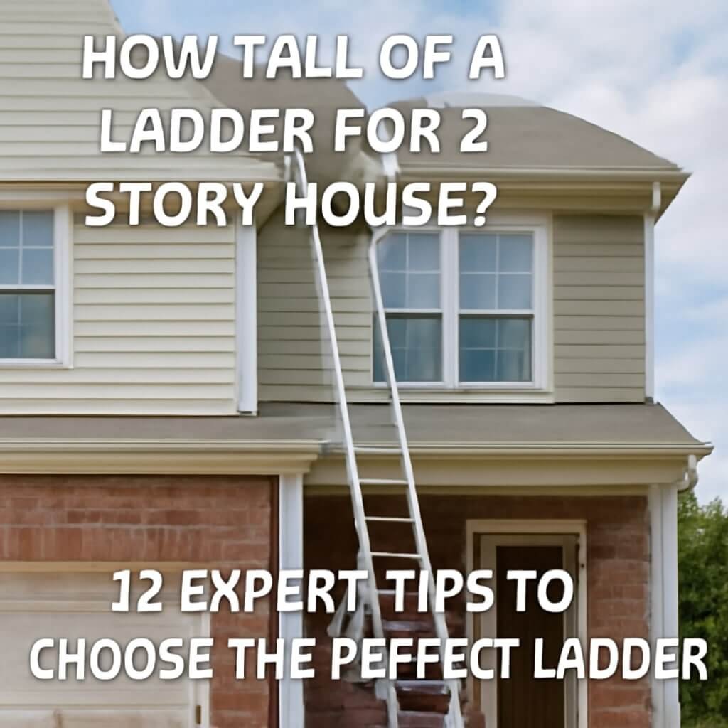 how tall of a ladder for 2 story house