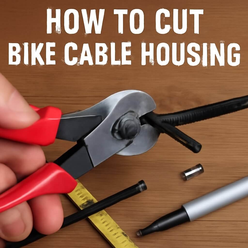 how to cut bike cable housing