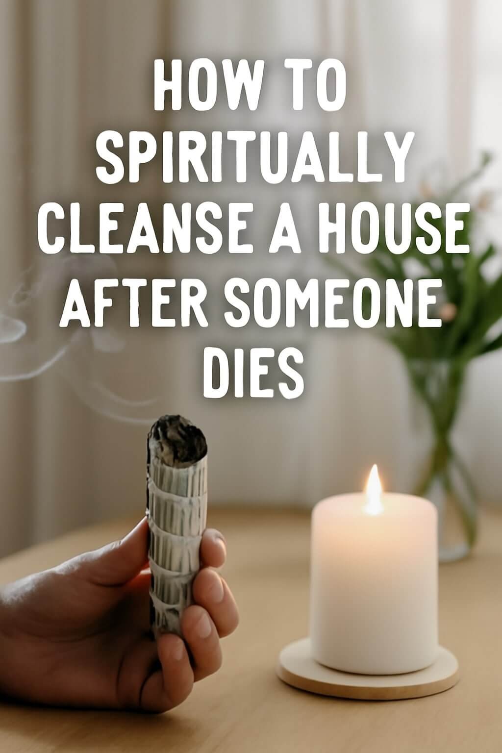 how to spiritually cleanse a house after someone dies