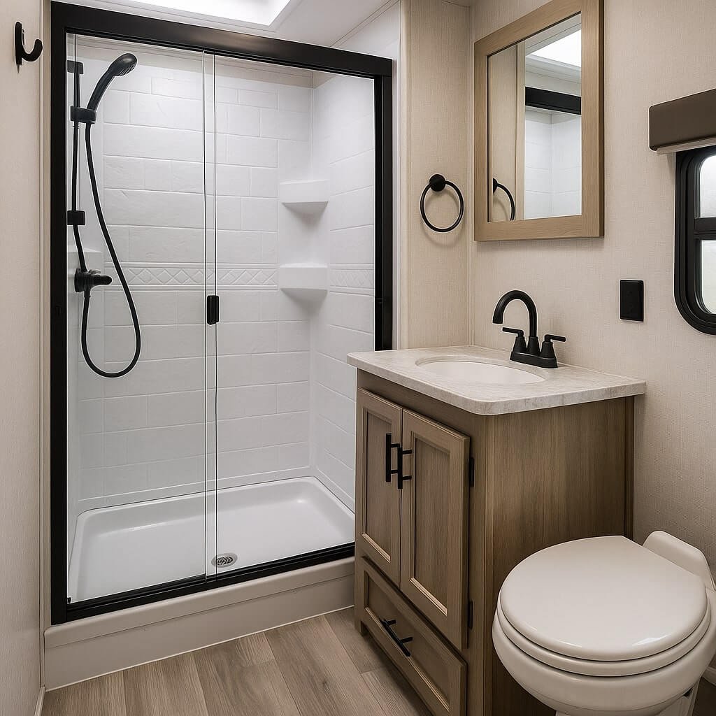 3 Must-Have Features for RV Bathroom Remodels