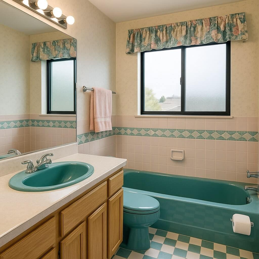 5 Iconic Design Trends for a Bathroom Remodel in the 90s Style