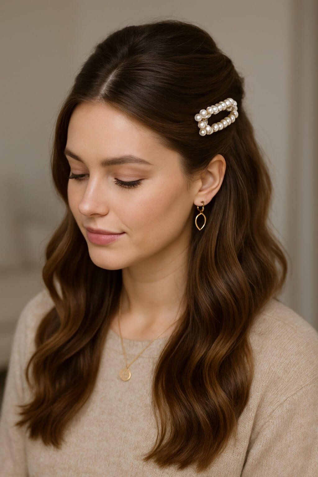 How Do I Accessorize a Half Up Half Down Hairstyle