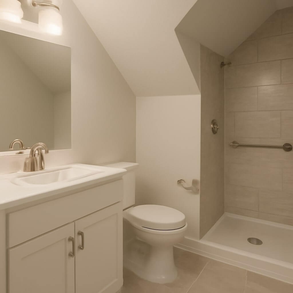 7 Essential Steps for Remodeling a Small Bathroom With a Slanted Ceiling