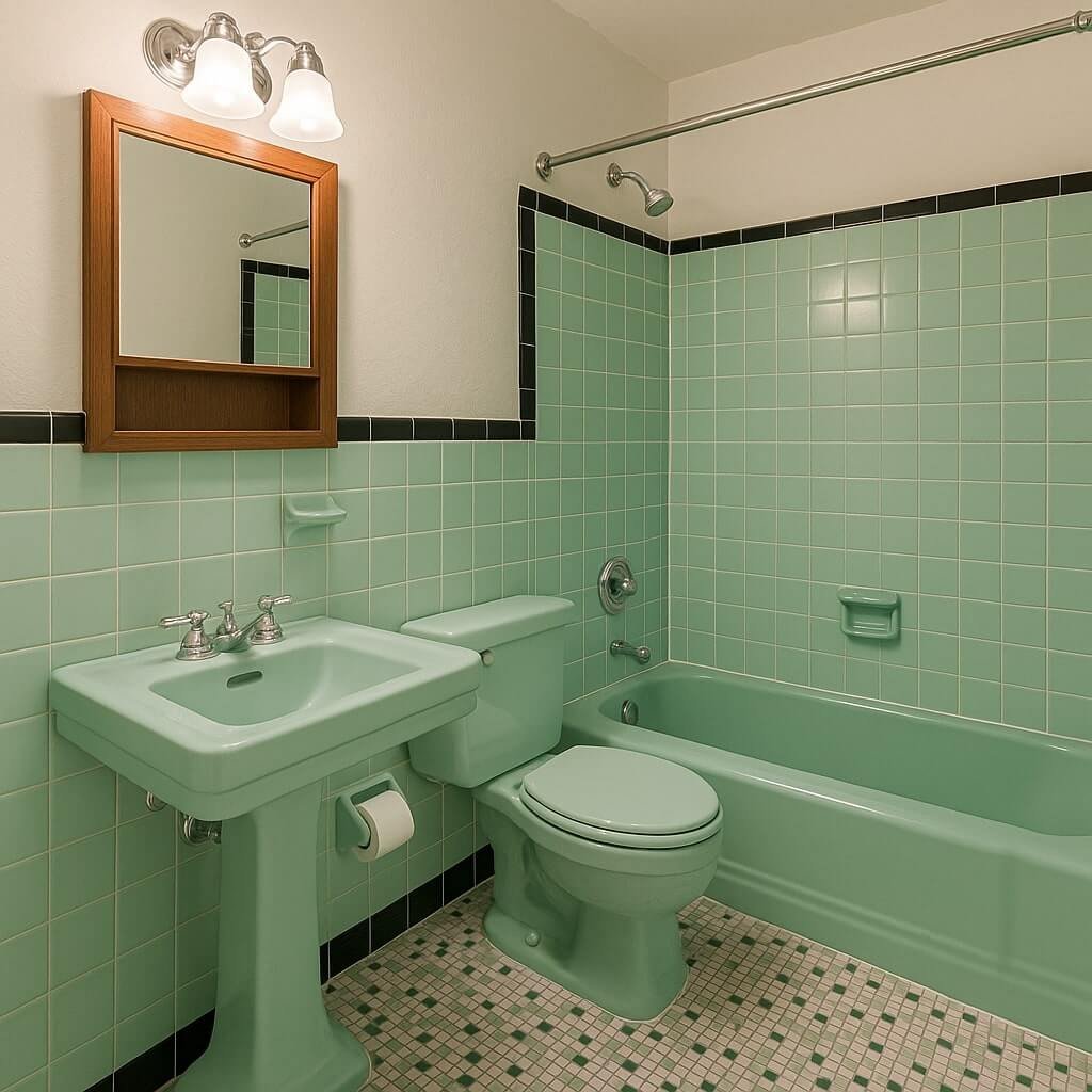 How to Achieve a Stunning 1950s Bathroom Remodel Before and After